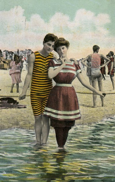 Lovers at the Beach by Unknown